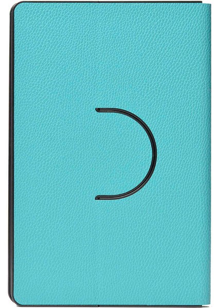 Unik Universal 8 İnç ile Uyumlu Uyku Modlu 360 Derece Dönebilen Standlı Tablet Kılıfı Mor