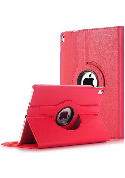 Case 4U Apple iPad Pro 11 2018 Uyku Modlu 360 Derece Dönebilen Standlı Tablet Kılıfı Kırmızı