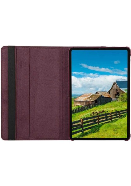 Xiaomi Mi Pad 5 Uyku Modlu 360 Derece Dönebilen Standlı Tablet Kılıfı Mavi