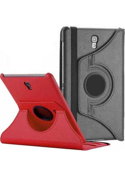 Case 4U Samsung Galaxy Tab S4 T830 Uyumlu Uyku Modlu 360 Derece Dönebilen Standlı Tablet Kılıfı Siyah