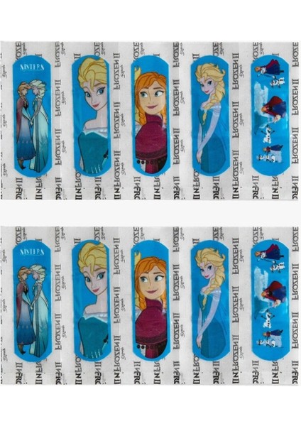 Frozen Yara Bandı Çocuk 10'lu