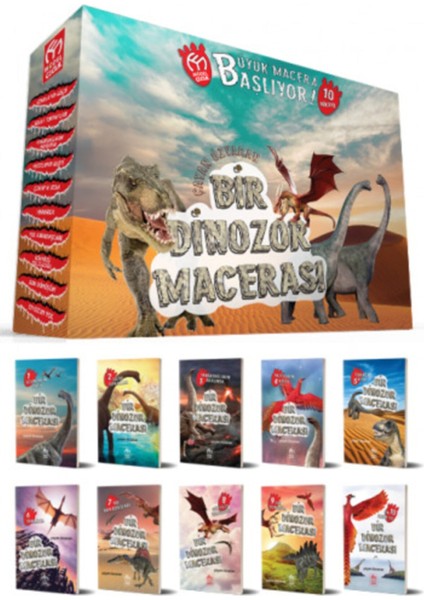 Bir Dinazor Macerası 10 Kitap Hikaye Seti