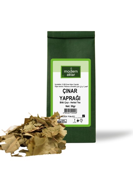 Çınar Yaprağı Platus Orientalis 30gr