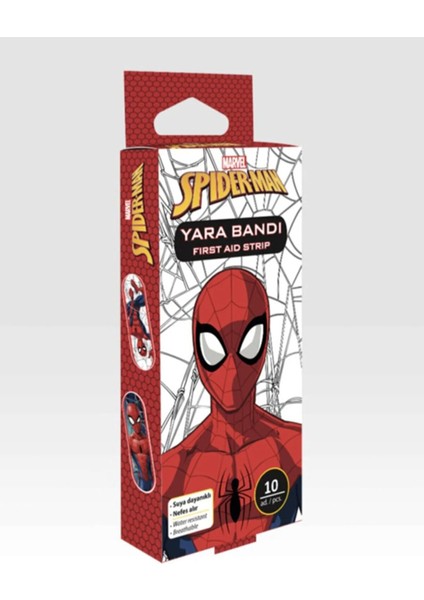Spiderman Yara Bandı Çocuk 10'lu