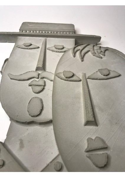 Ev Dekor Ispanyola Duvar Dekoru Beton Heykel Biblo Dekoratif Aksesuar Kendin Yap Boya Diy