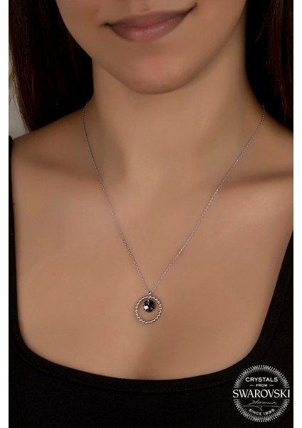 Crystal Kadın Aşk Halkası Gümüş Kolye fiyatları