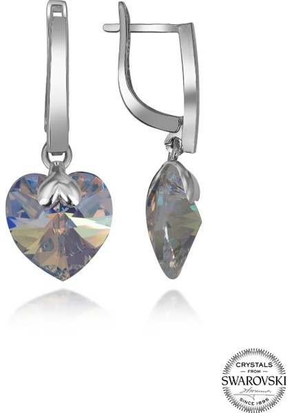 Crystal Kadın Büyük Sallantılı Parlak Küpe