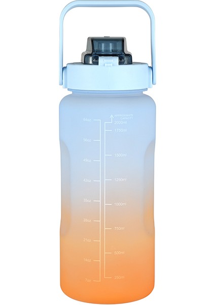 Lumin Water Bottle 2 Litre Su Matarası Bpa Free Su Şişesi Suluk