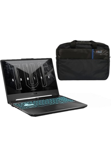 Tuf F15 Gaming FX506HC-HN409 Intel Core i5 11400H 16 GB 512 GB SSD 4 GB RTX3050 144Hz Freedos 15.6" Taşınabilir Bilgisayar HN40919 ZETTAÇANTA