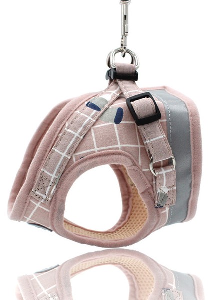 Ayarlabilir Göğüs Köpek Tasması - Pembe (Yurt Dışından)