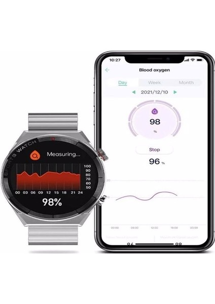 Dt3 Mate Akıllı Saat 2022 1.5 Inç Tam Dokunmatik Çift Kordon Bt Çağrı Ios Veandiroid Uyumlı
