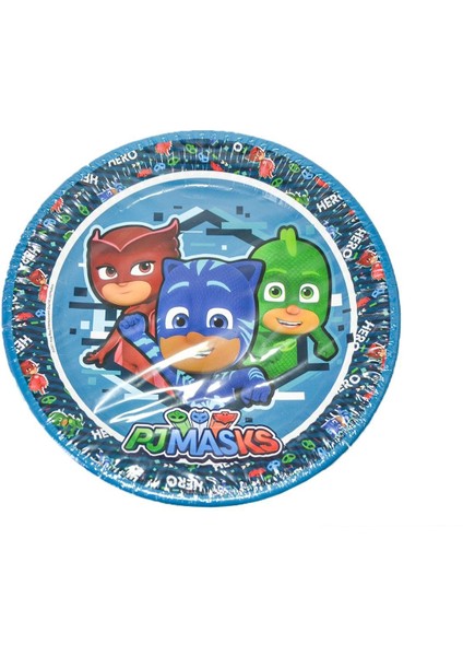 LPJ9881 Pj Masks Tabak 23 cm 8 Adet