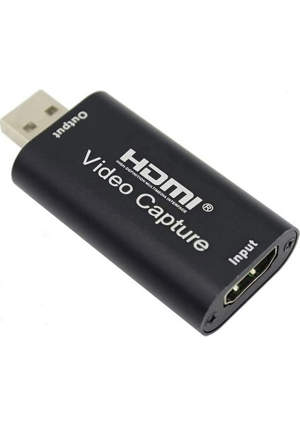 4K Full Hd 1080P HDMI USB Video Oyun Ses Ders Görüntü Yakalama Capture Canlı Yayın Kartı