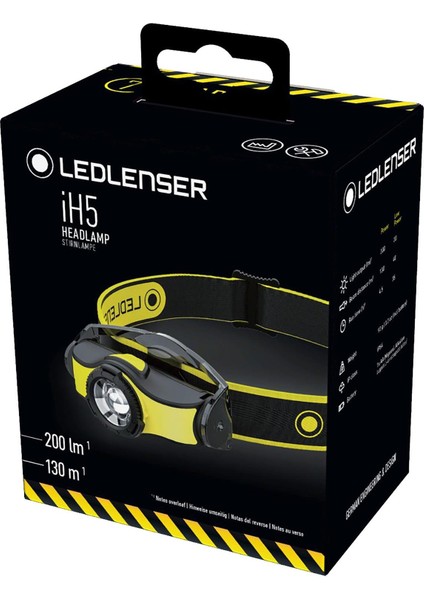 Ledlenser Ih5 Kafa Lambası 200 Lümen