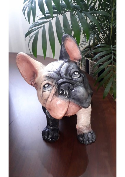 Bulldog Dekoratif Biblo Model 3