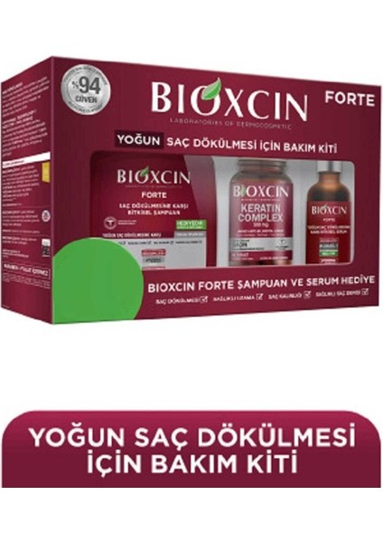 Forte Yoğun Bakım Kiti+Tablet+Şampuan+Serum