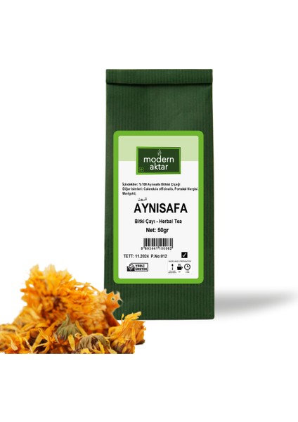 Aynı Safa - Nergris Marigrold Calendula Officinalis 50gr