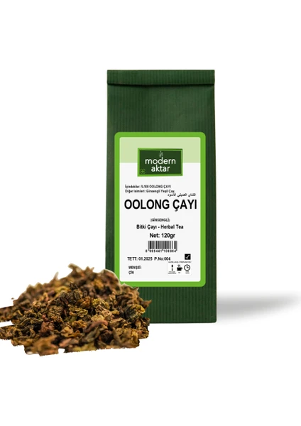 Modern Aktar Doğal Oolong Çayı 120 gr