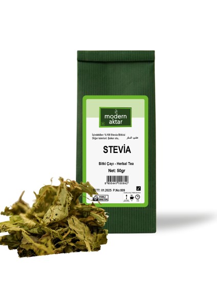 Stevia Yaprağı (Şeker Otu) 50 gr