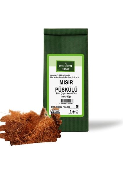 Mısır Püskülü Zea Mays 40 gr