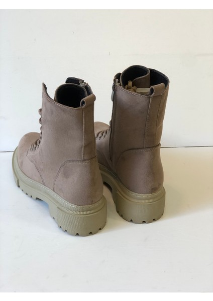 Kafkaslar Orta Boy Hafif Taban Dikişli Düz Bayan Postal Bot fırsatları