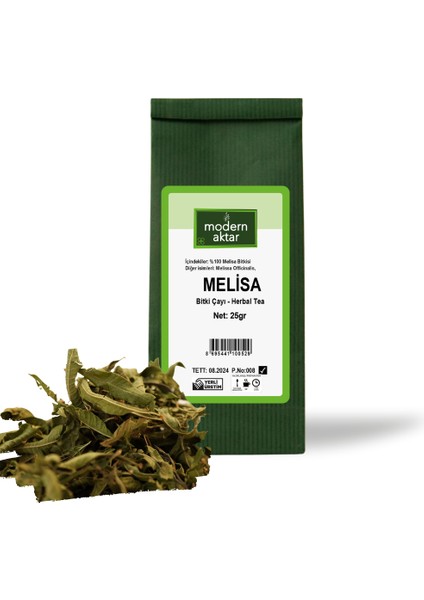 Melisa Melissa Officinalis( Limon Melisa ) 25 gr