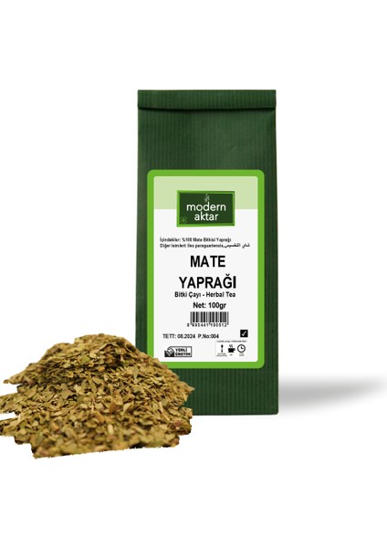 Mate Çayı - Ilex Paraguariensis 100 gr