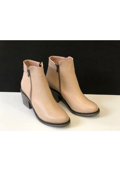 Kafkaslar 6 cm Kırılmaz Topuklu Kısa Boy Bayan Klasik Bot fiyatları