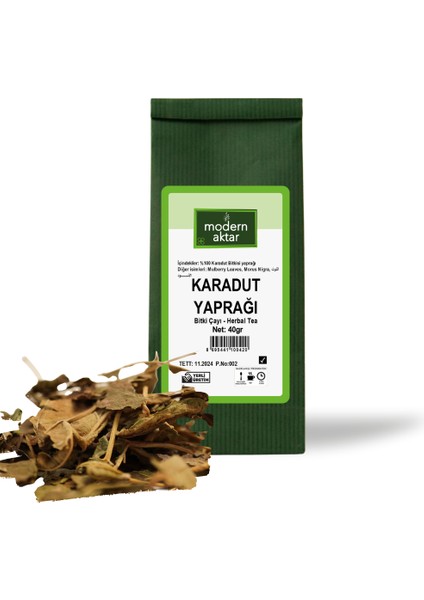 Karadut Yaprağı Morus Nigra 40 gr