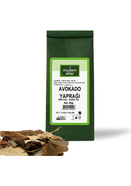 Avokado Yaprağı Persea grratissimo 60gr