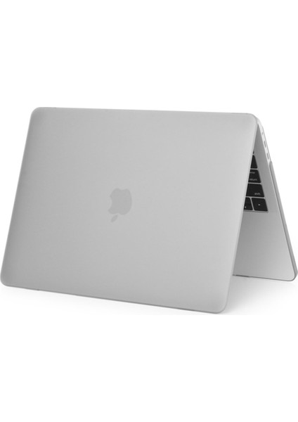 Macbook Pro 13 2020/2022 A2251-A2289-A2338-A1706-A1708-A1989-A2159 Şeffaf Mat Kapak Koruma Kılıf