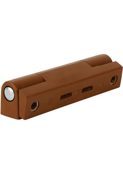 Pvc Pimapen Kapı Pencere Menteşesi Metal 90 mm Açık Kahverengi
