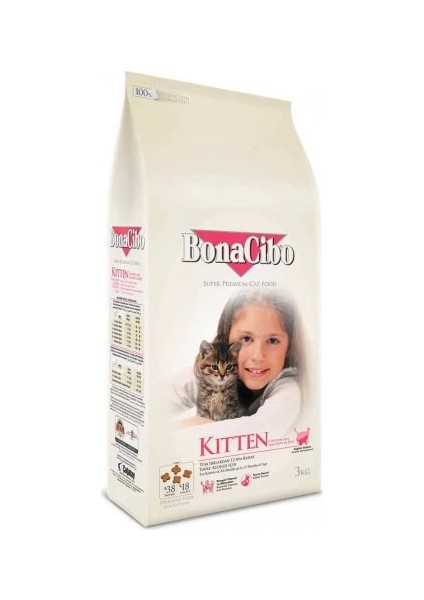 2 Paket x 1,5 Kg. Kitten Yavru Kedi Maması