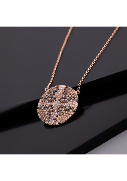 925 Ayar Gümüş Leopar Desen Kolye fırsatları