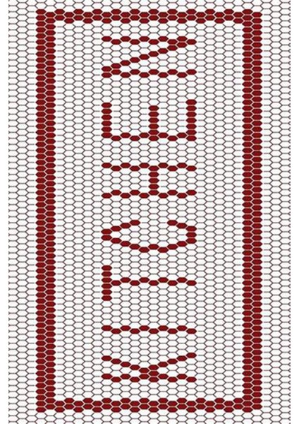Eko Dijital Baskı Kaymaz Tabanlı Leke Tutmaz Makinede Yıkanabilir Dekoratif Mutfak Halısı