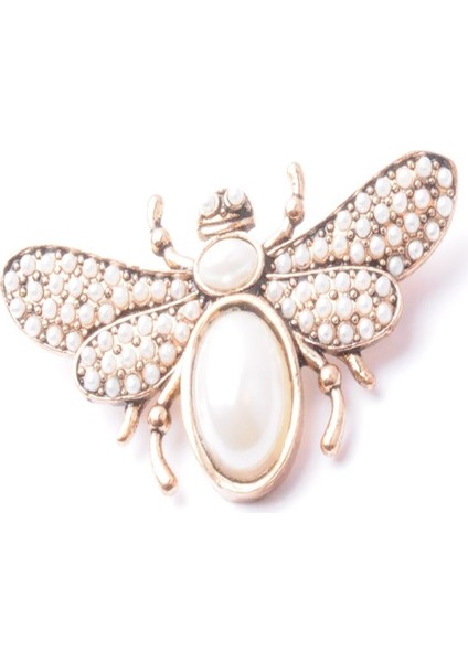 Broş Fıgurlu Otantık Desenli Bronz Kristal Taşli fiyatları