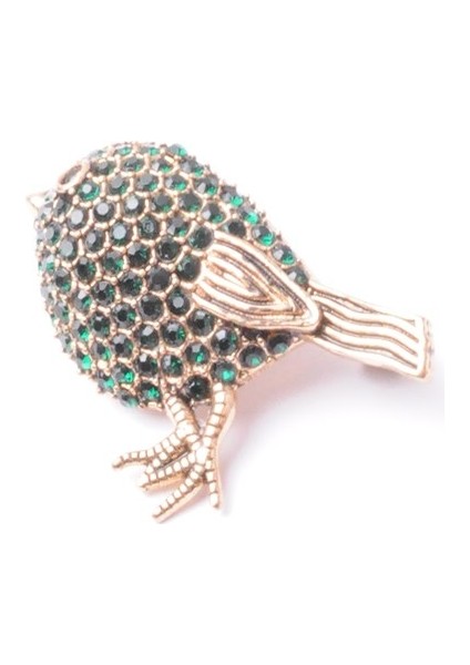 Broş Fıgurlu Otantık Desenli Bronz Kristal Taşli fiyatları