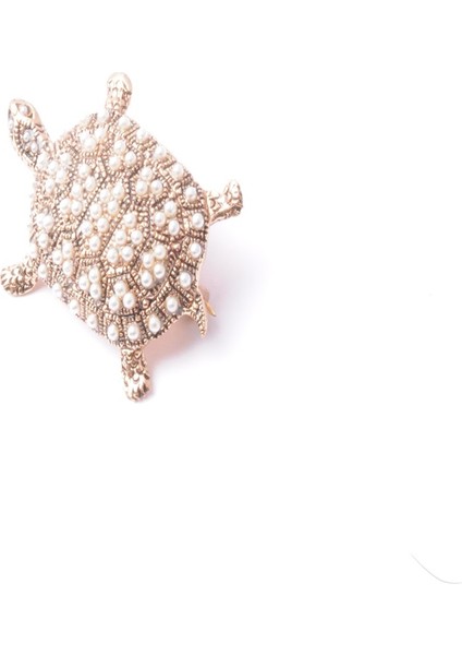 Broş Fıgurlu Otantık Desenli Bronz Kristal Taşli fiyatları