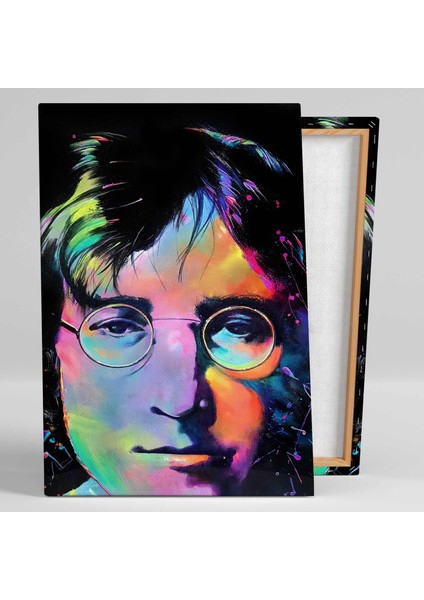 John Lennon Efsane Sanatçı Müzisyen The Beatles Solisti Imagine Kanvas Tablo