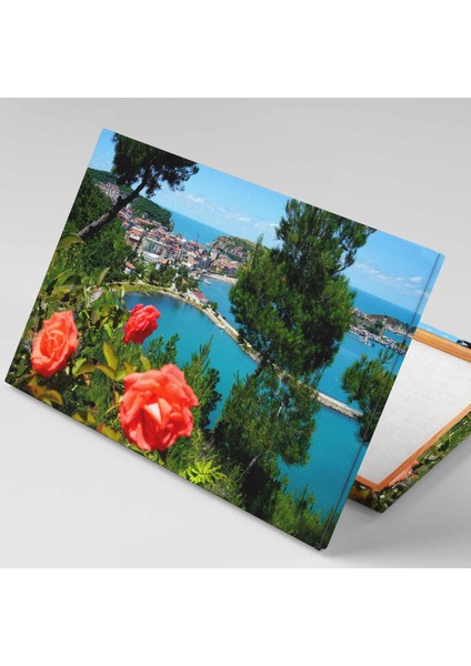 Amasra Bartın Doğal Güzellikleri Deniz Manzara Kanvas Tablo
