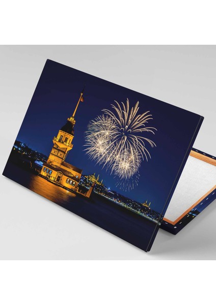 Kız Kulesi Istanbulun Simgesi Manzara Kanvas Tablo fiyatları