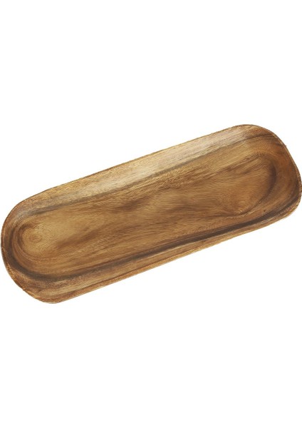 Akasya Ağacı El Yapımı Oval Sunum Tepsisi WD6315/RE211 43,5X16,5CM fiyatları