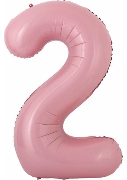 Rakam Folyo Balon Pembe Rakam Balon Bebek Pembe Yaş Balon 76 cm Sayı Balon Uçan Balon Helyum Balon