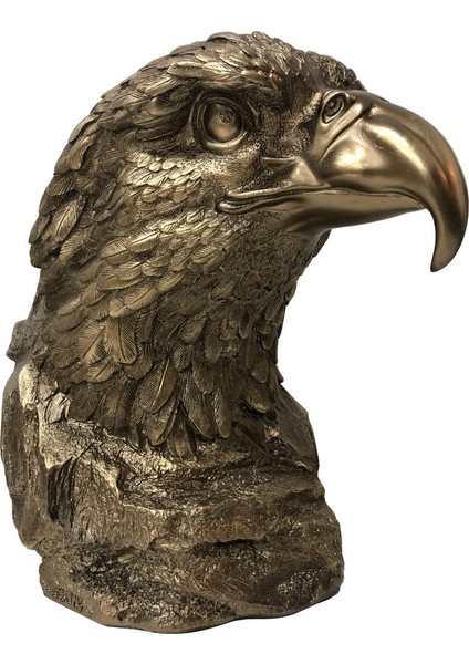Gold Kartal Dekoratif Obje 30*30CM