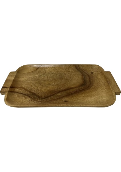 Akasya Ağacı El Yapımı Sunum Tepsisi WD6145 35,5*19,5cm