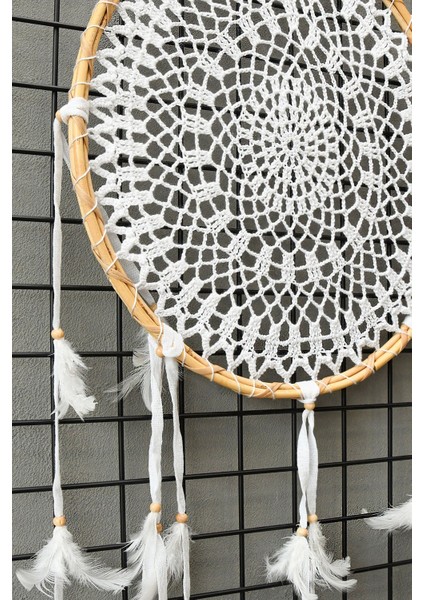 El Yapımı Örgülü Damla Rüya Kapanı/dream Catcher 46*35CM fiyatları