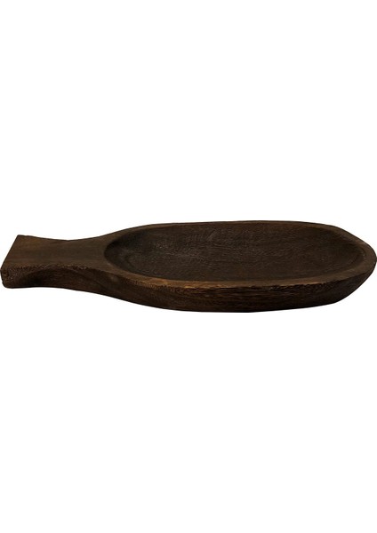 Paulownıa Ağacı El Yapımı Chıpura Balık Sunumluk 36,5*15*4cm