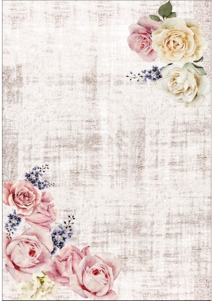 yolluk Koridor Bej Gül Kurusu Dijital Baskı Kaymaz Yuvarlak Oval Kesme Ince Yıkanabilir Halı fiyatları