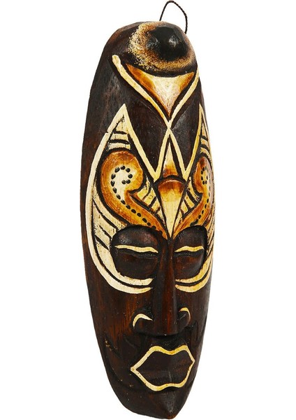 Ahşap Işlemeli Mask 20 cm