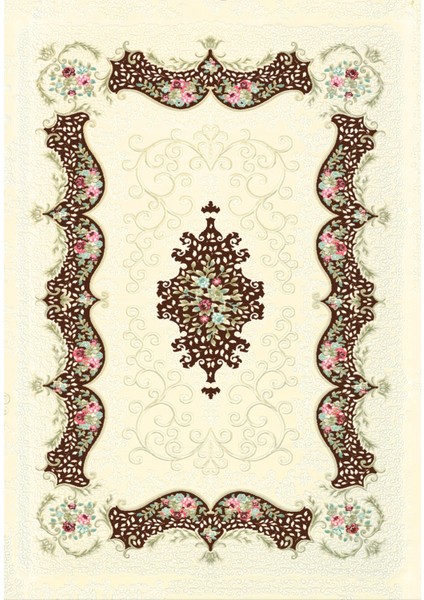 yolluk Koridor Kahverengi Dijital Baskı Kaymaz Yuvarlak Oval Kesme Ince Yıkanabilir Halı fiyatları